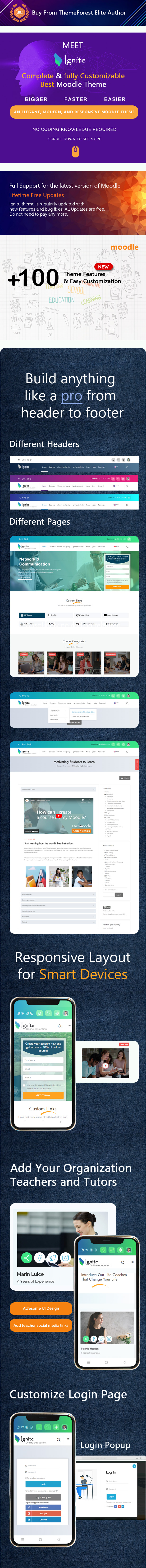 Ignite – Modern Moodle Theme for Professional LMS